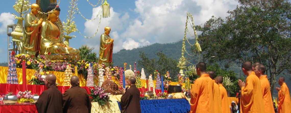 Buddhist events such as Vesak