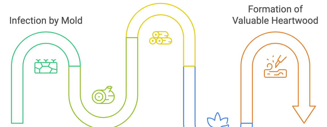 Formation of Agarwood