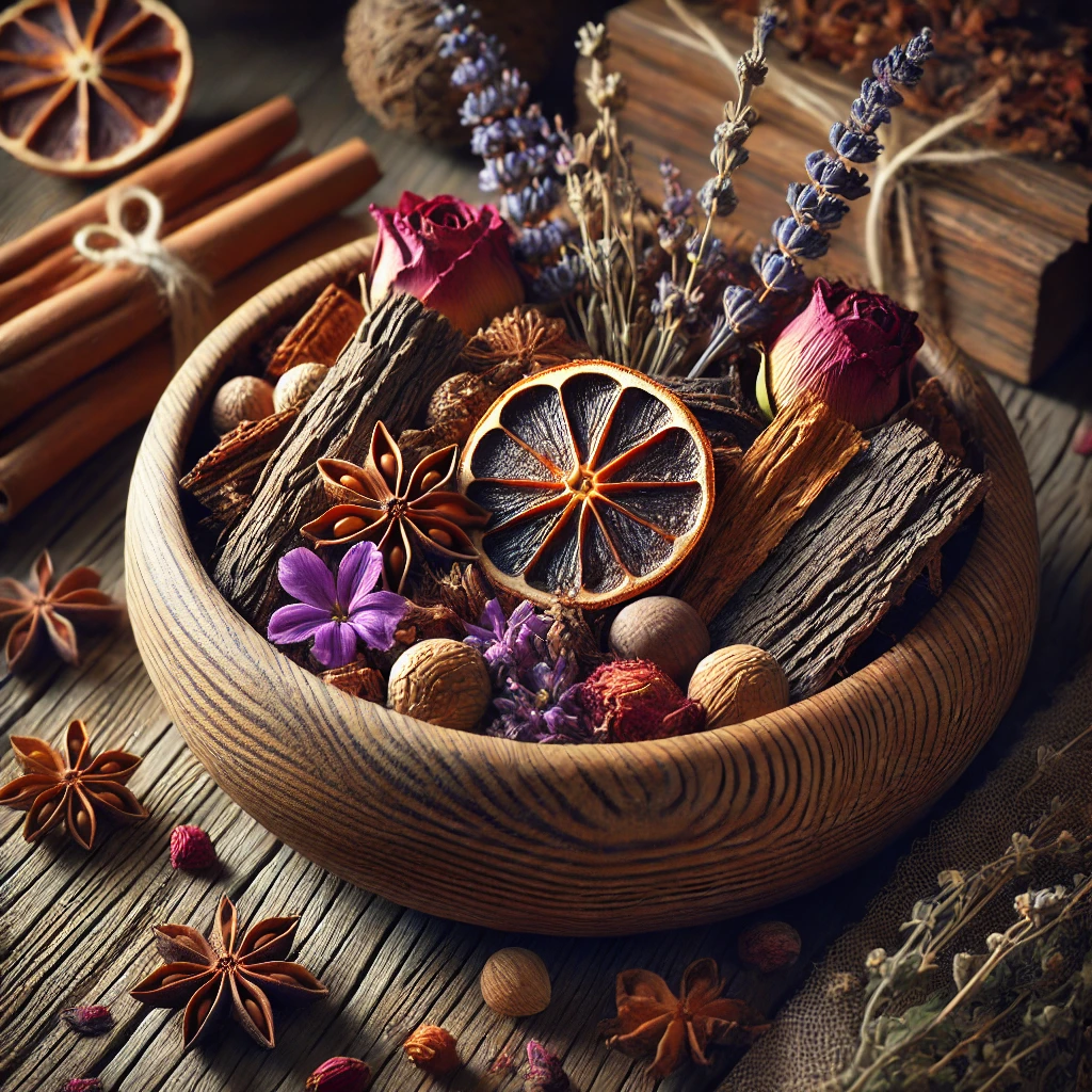 Agarwood Wood Chips in Potpourri